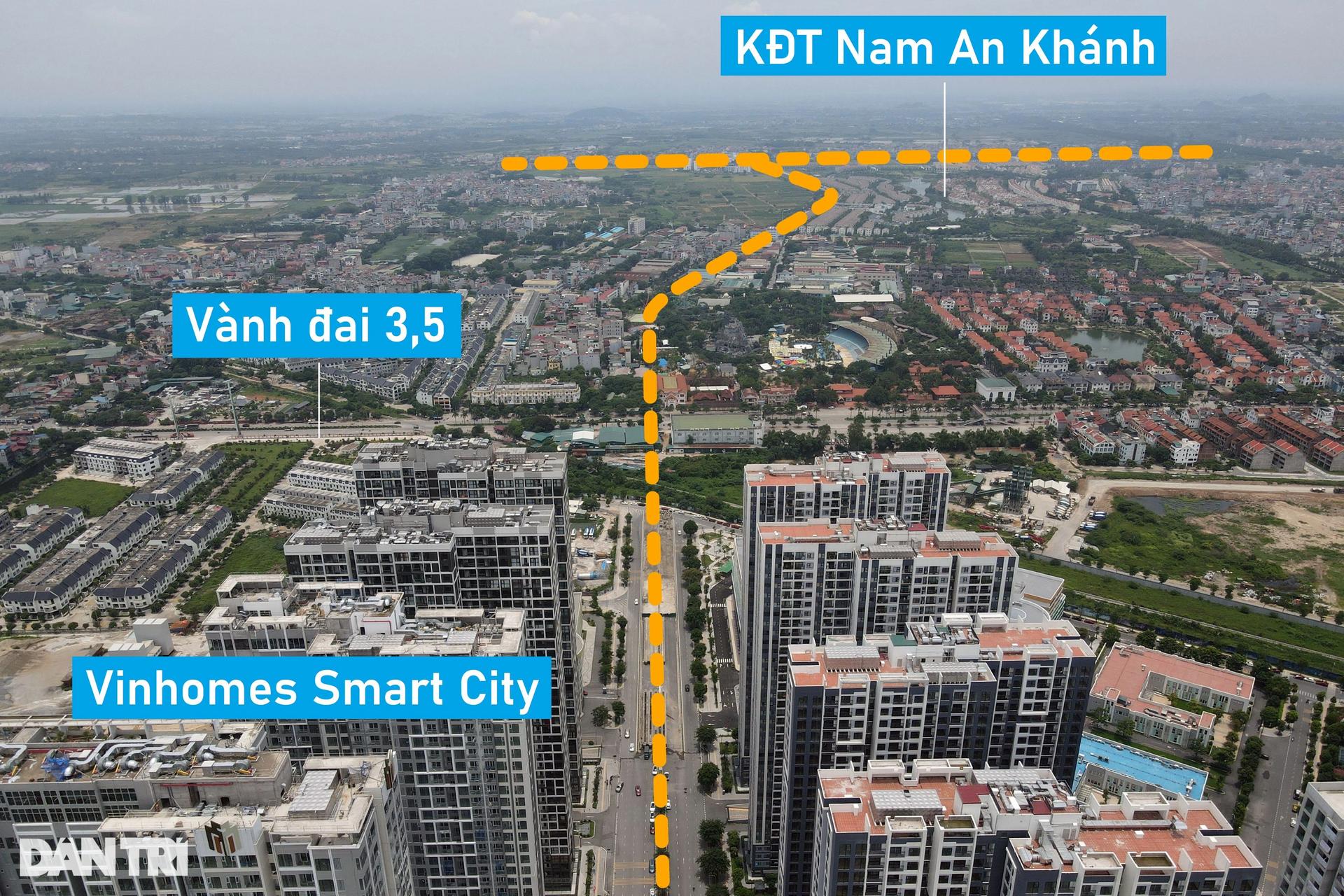 Loạt đường quy hoạch nối Vinhomes Smart City với các dự án phía tây Hà Nội - 16